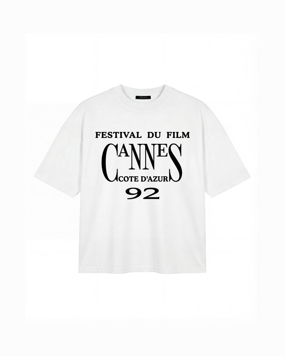 'CANNES' WHITE TEE - Benevierre