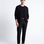 CARDIGAN CLASSIC BLACK - Benevierre