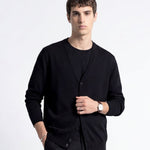 CARDIGAN CLASSIC BLACK - Benevierre