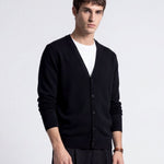 CARDIGAN CLASSIC BLACK - Benevierre