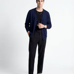 CARDIGAN CLASSIC BLUE - Benevierre