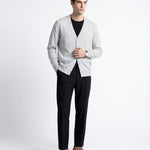 CARDIGAN CLASSIC WHITE - Benevierre