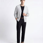 CARDIGAN CLASSIC WHITE - Benevierre