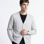CARDIGAN CLASSIC WHITE - Benevierre