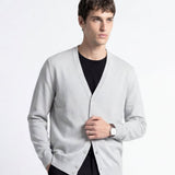 CARDIGAN CLASSIC WHITE - Benevierre