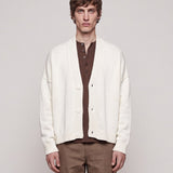 CARDIGAN CROP NATURALE - Benevierre