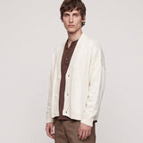 CARDIGAN CROP NATURALE - Benevierre