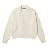 CARDIGAN CROP NATURALE - Benevierre
