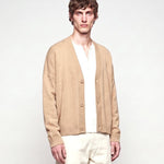 CARDIGAN CROP SAND - Benevierre