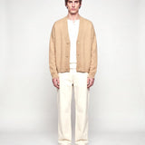 CARDIGAN CROP SAND - Benevierre