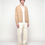 CARDIGAN CROP SAND - Benevierre
