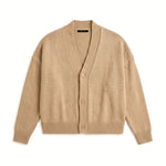 CARDIGAN CROP SAND - Benevierre