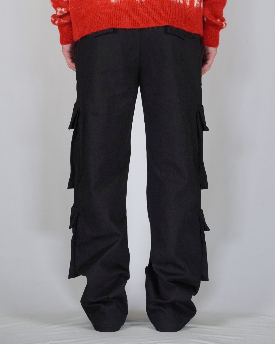 CARGO PANT BOB BLACK - Benevierre