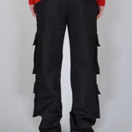 CARGO PANT BOB BLACK - Benevierre