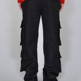 CARGO PANT BOB BLACK - Benevierre