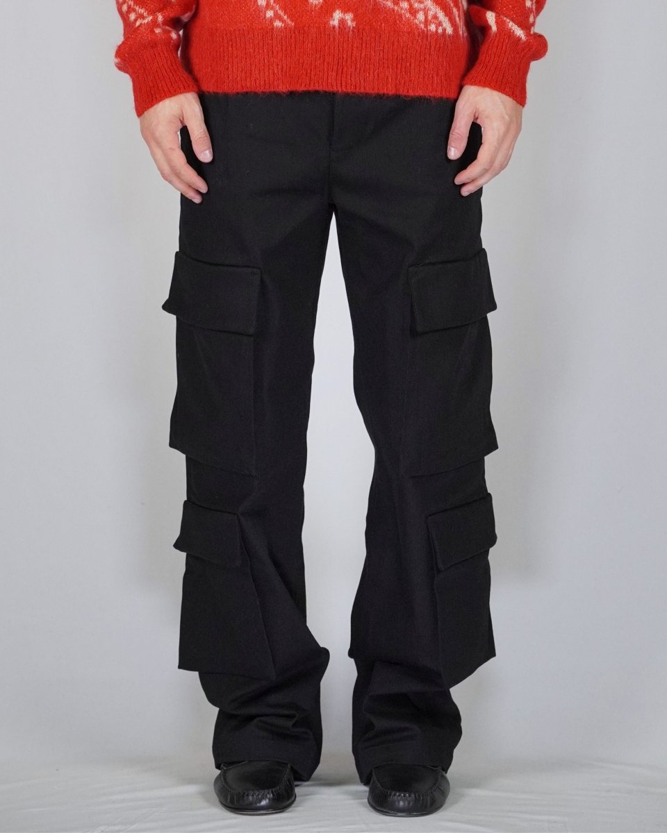 CARGO PANT BOB BLACK - Benevierre