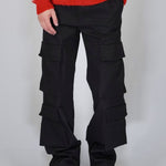 CARGO PANT BOB BLACK - Benevierre