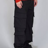 CARGO PANT BOB BLACK - Benevierre