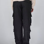 CARGO PANT BOB BLACK - Benevierre