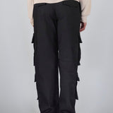 CARGO PANT BOB BLACK - Benevierre