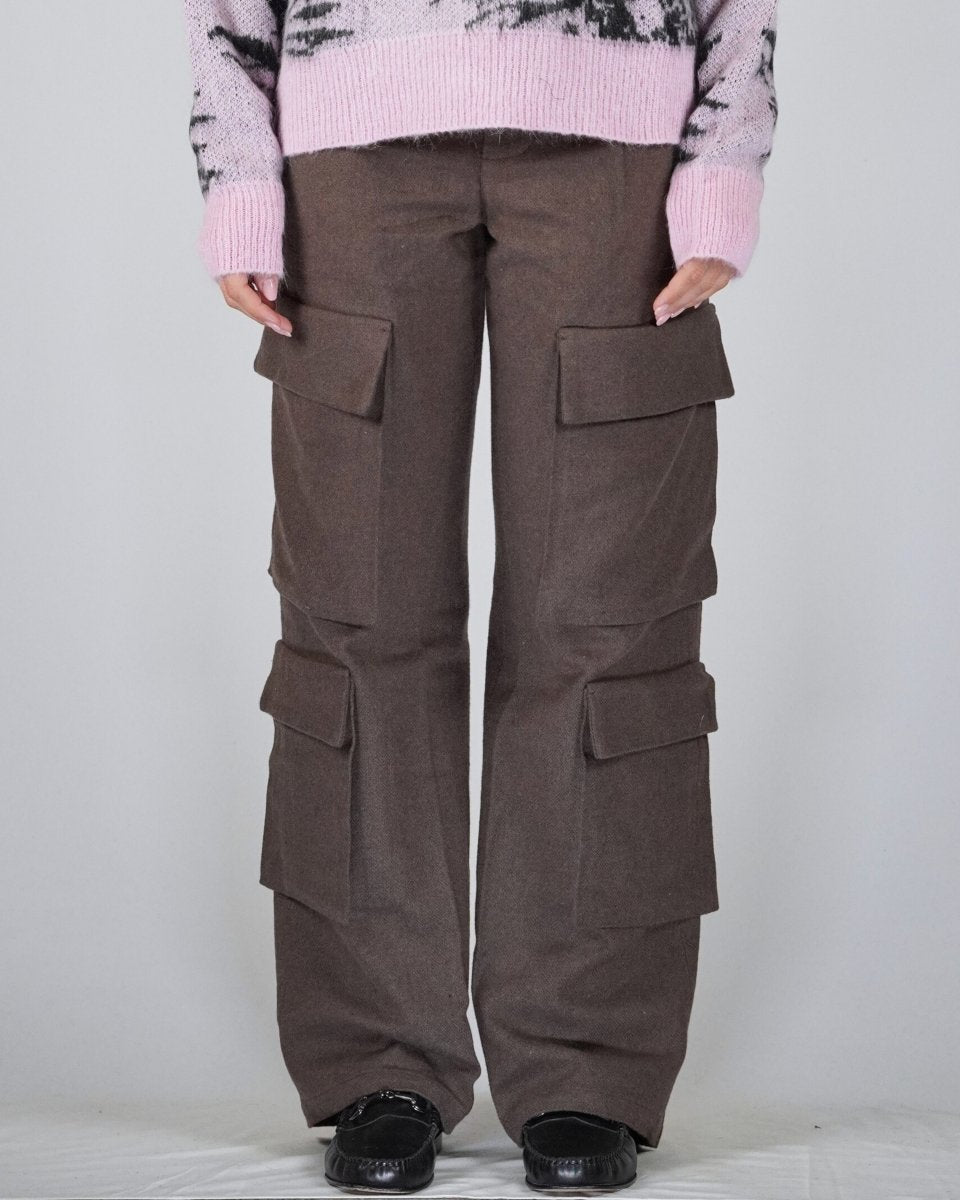CARGO PANT SCIROCCO BROWN - Benevierre