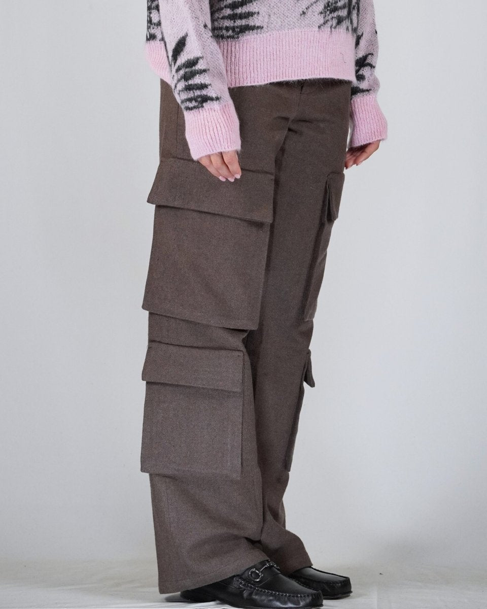 CARGO PANT SCIROCCO BROWN - Benevierre