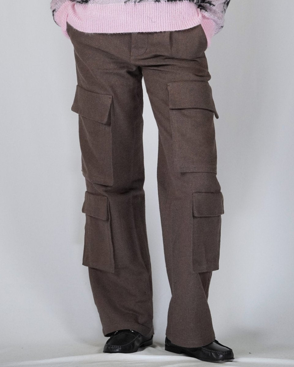 CARGO PANT SCIROCCO BROWN - Benevierre
