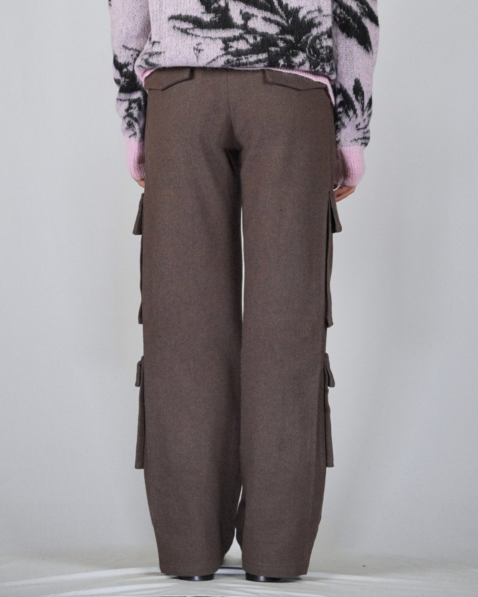 CARGO PANT SCIROCCO BROWN - Benevierre