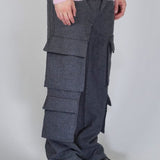 CARGO PANT SCIROCCO GREY - Benevierre