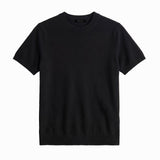 CLEAN KNIT TEE BLACK - Benevierre