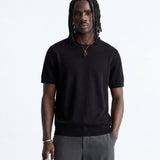 CLEAN KNIT TEE BLACK - Benevierre