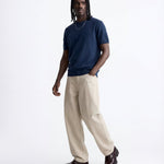CLEAN KNIT TEE BLUE - Benevierre