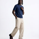 CLEAN KNIT TEE BLUE - Benevierre