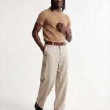 CLEAN KNIT TEE ORANGE - Benevierre