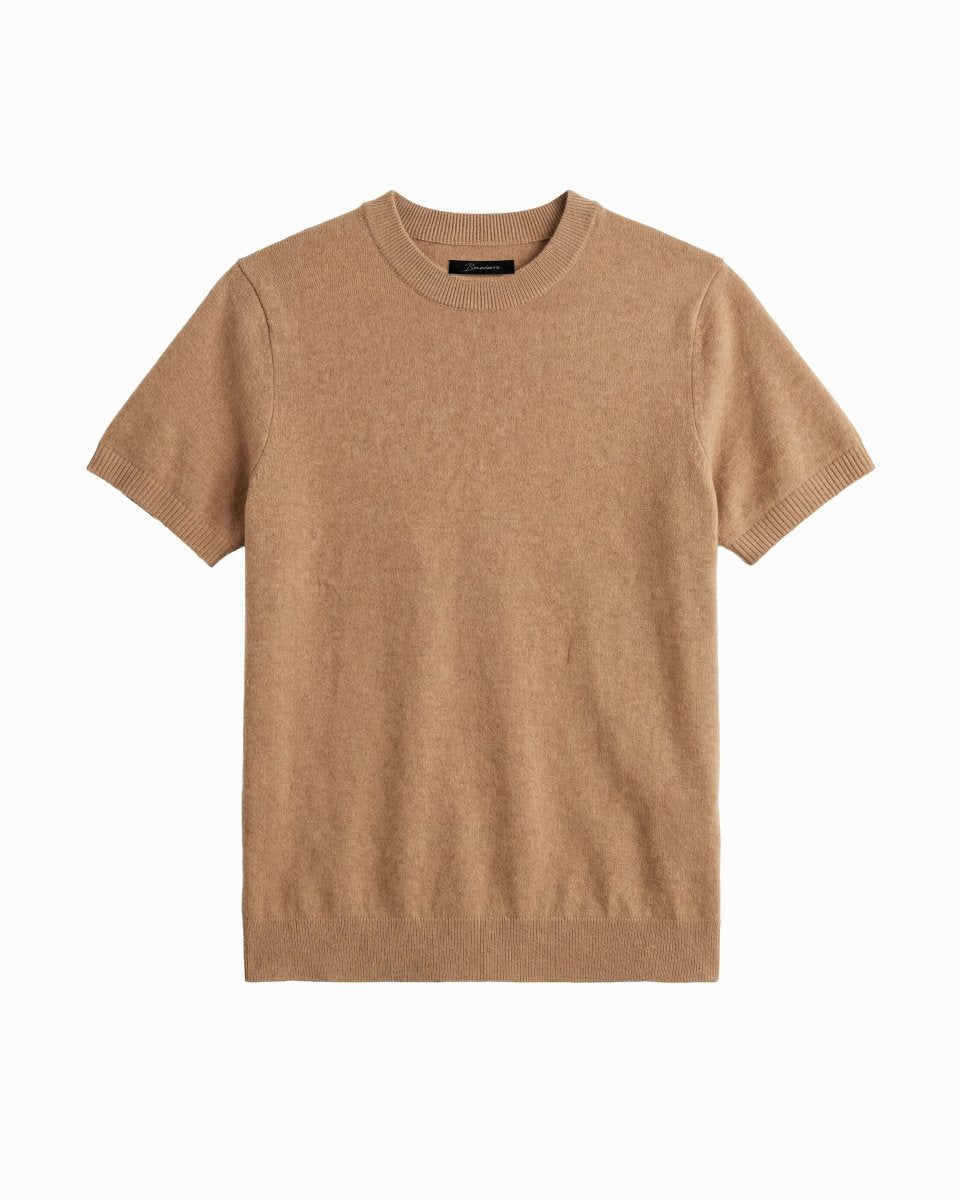 CLEAN KNIT TEE ORANGE - Benevierre