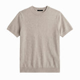 CLEAN KNIT TEE SAND - Benevierre