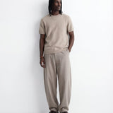 CLEAN KNIT TEE SAND - Benevierre