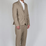 ABITO MONOPETTO CHAMPAGNE