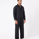 COORDINATO ELEGANT IN LINO BLACK - Benevierre