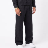COORDINATO ELEGANT IN LINO BLACK - Benevierre