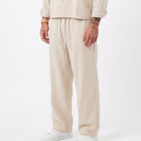 COORDINATO ELEGANT IN LINO WHITE - Benevierre