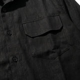 COORDINATO OVER IN LINO BLACK - Benevierre