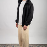 CREAM RELAXED PANT - Benevierre