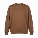 BROWN CREWNECK