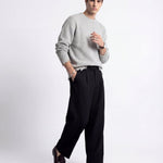 DAMAGE SWEATER GREY - Benevierre