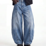 DENIM LINE BALOON BLUE - Benevierre