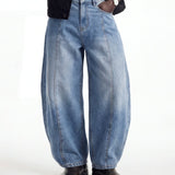 DENIM LINE BALOON BLUE - Benevierre