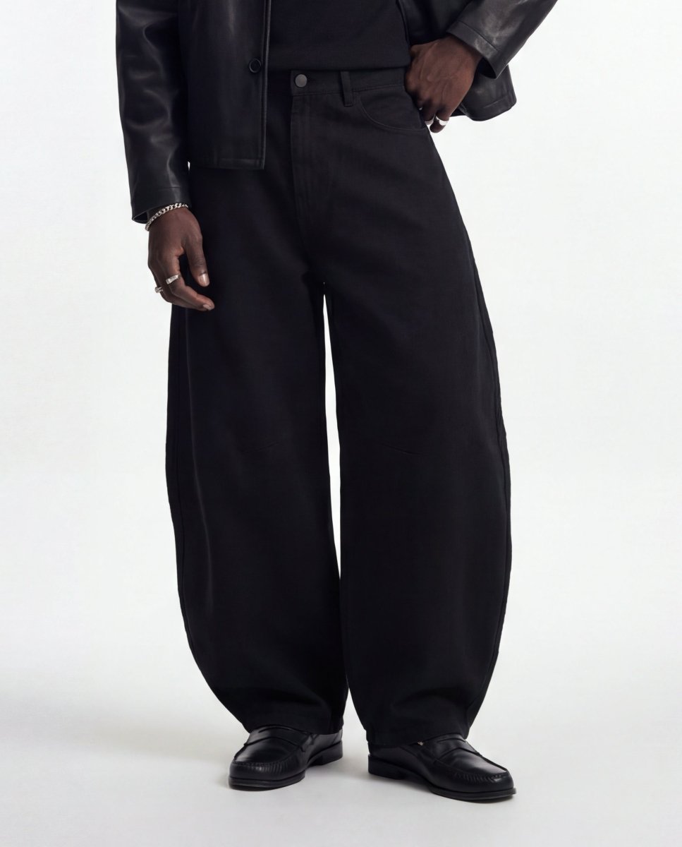 DENIM URBAN BALOON BLACK - Benevierre