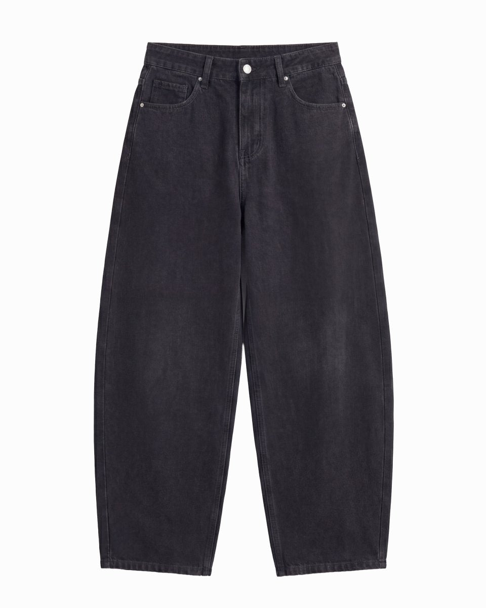 DENIM URBAN BALOON BLACK RAW - Benevierre