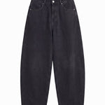 DENIM URBAN BALOON BLACK RAW - Benevierre